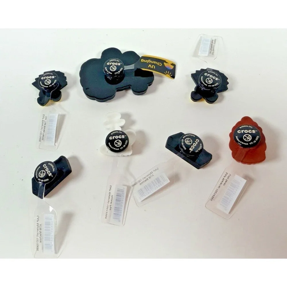 Crocs Shoe Charms Jibbitz Lot of 7 MONEY Hookah ATM 777 420